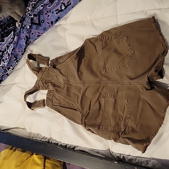 Gap Teen Brown Romper shorts, size 8 youth - Picture 3 of 3